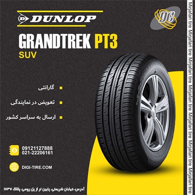 لاستیک دانلوپ 225/65R17 مدل Pt3 